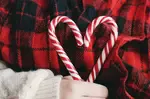 candy cane heart