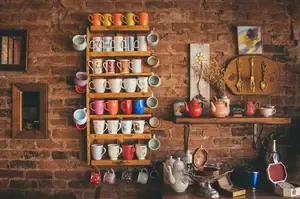 cups hanging