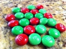 Christmas M&M object lesson