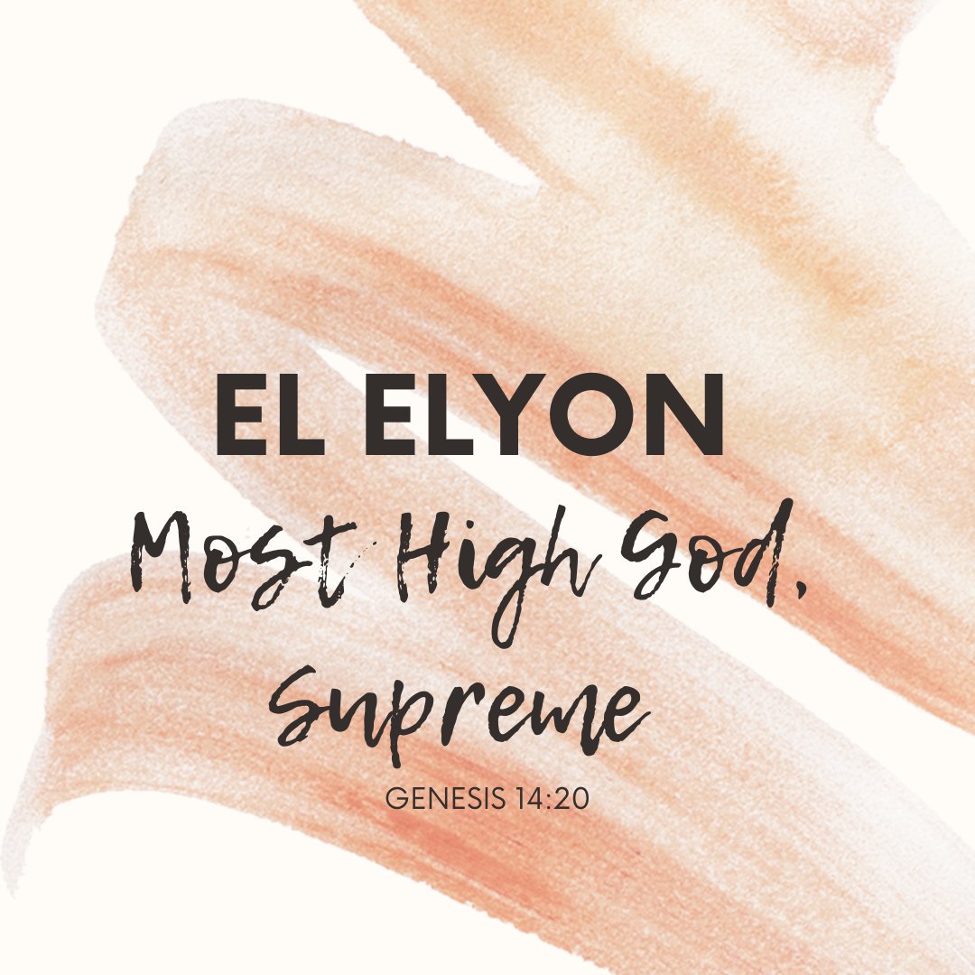 names of God El Elyon