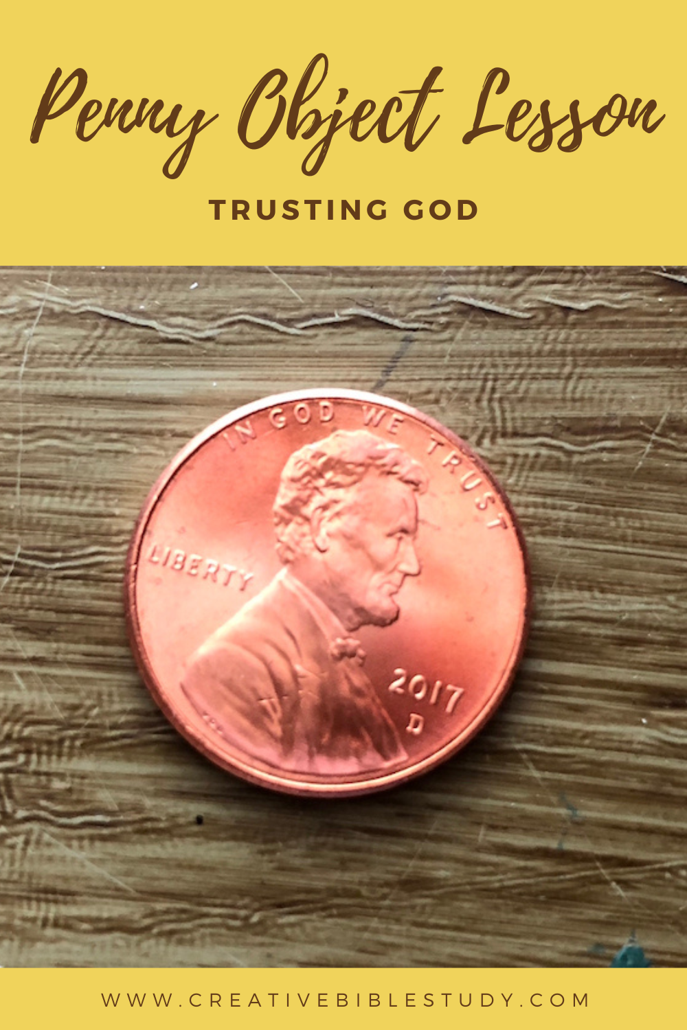 Penny Object Lesson PInterest