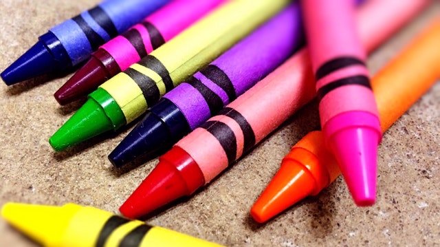 crayons object lessons