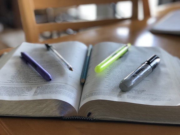 object lesson pens pencils