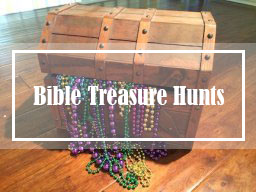 Bible treasure scavenger hunt